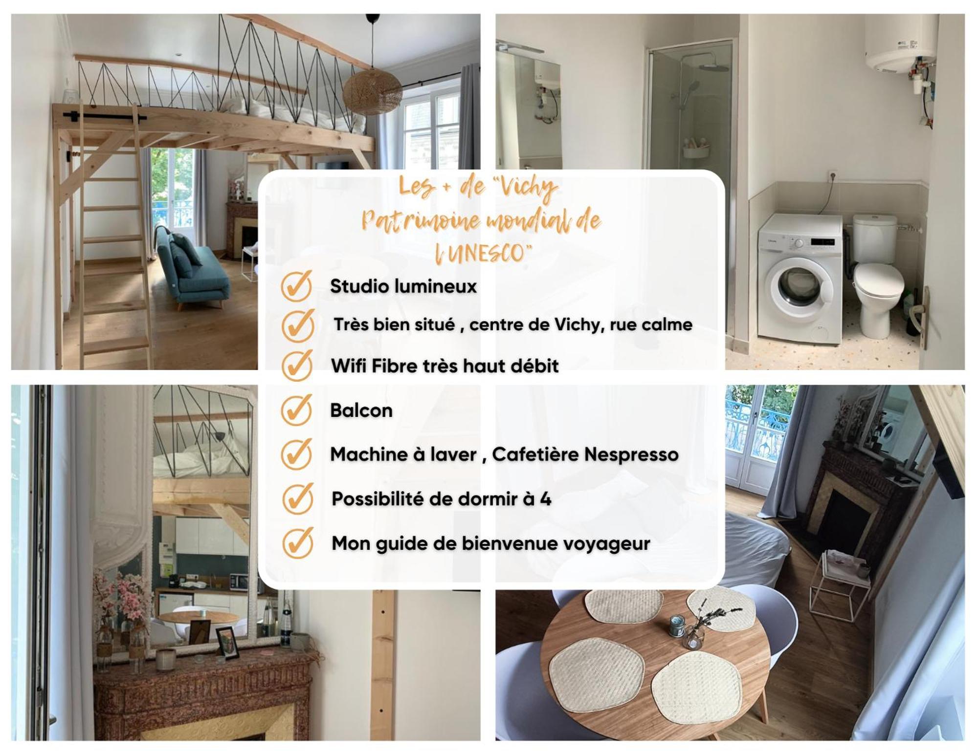 Studio Vichy Patrimoine Mondial Villa Marie Celine 외부 사진